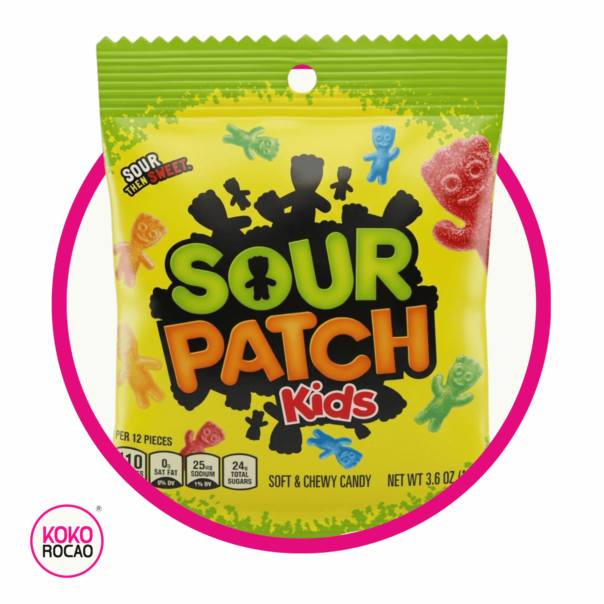 Bolsa de Sour Patch Kids 102 g