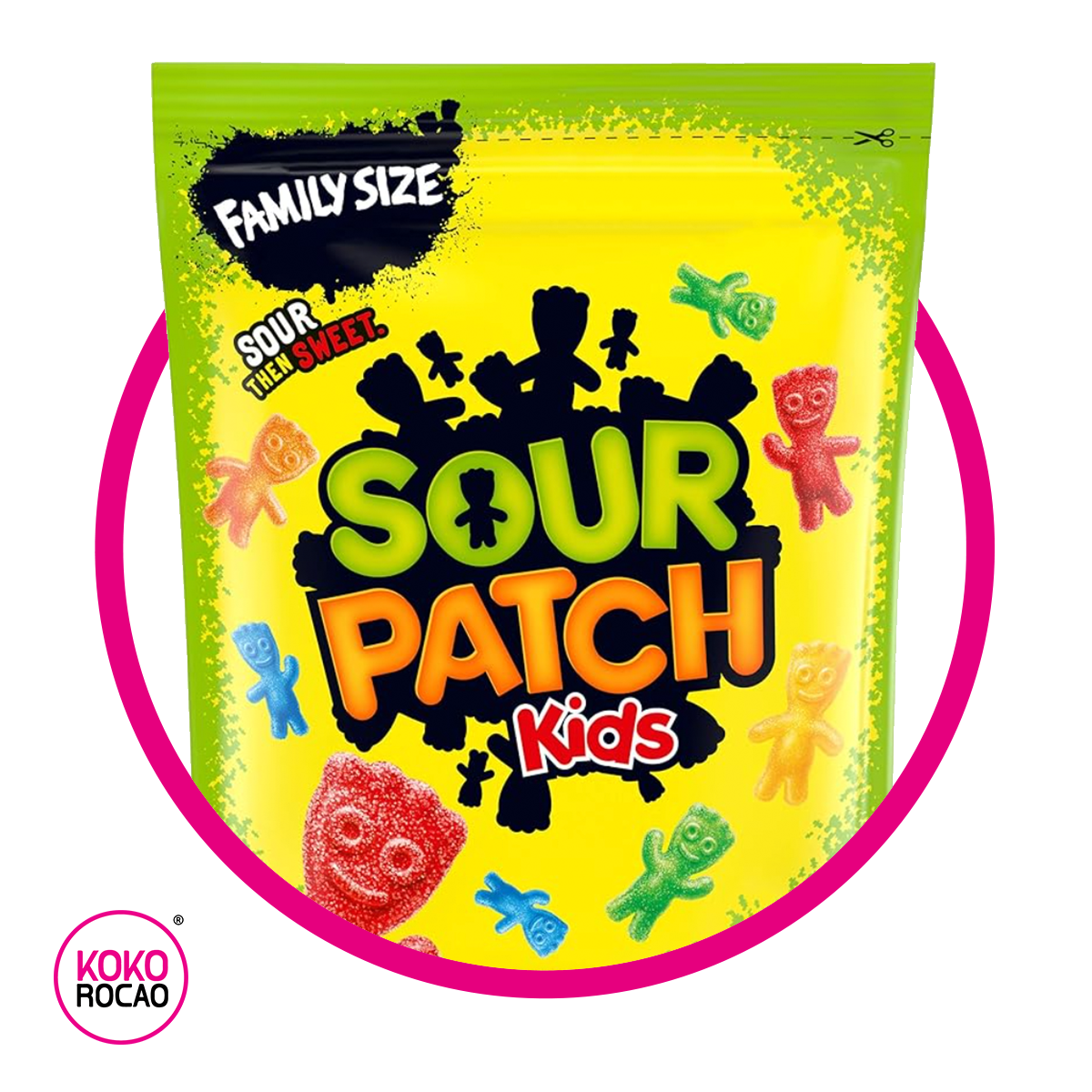 Bolsa de Sour Patch Kids 816 g
