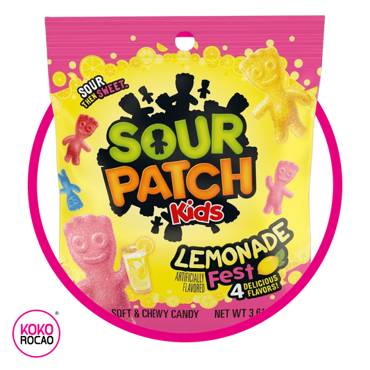 Bolsa de Sour Patch Kids Lemonade Fest 102 g
