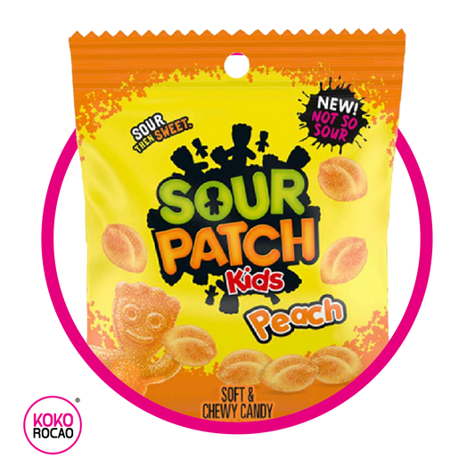 Bolsa de Sour Patch Kids Peach 101 g