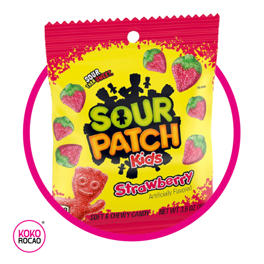 Bolsa de Sour Patch Kids Strawberry 102 g