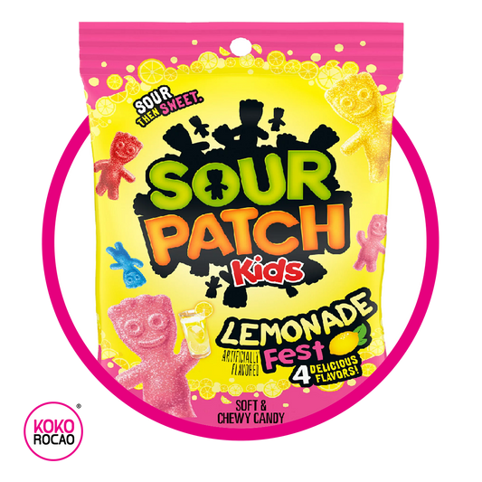 Bolsa de Sour Patch Lemonade Fest 227 g