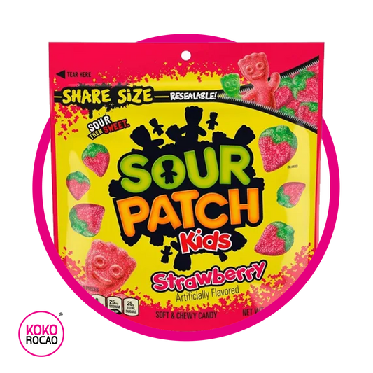 Bolsa de Sour Patch Strawberry 340 g