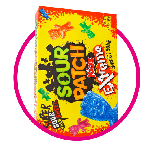 Caja de Sour Patch Super Xtreme 99 g