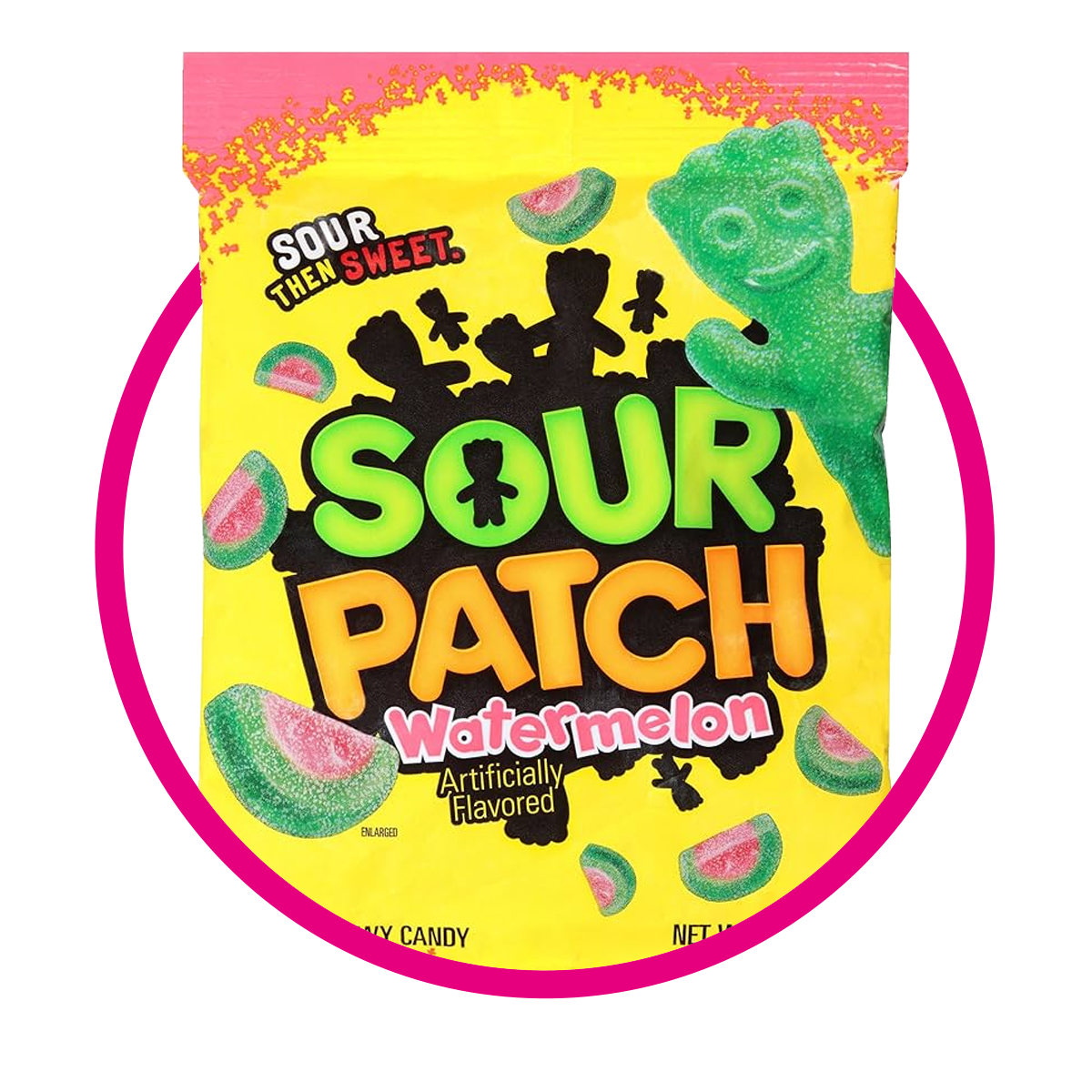 Bolsa de Sour Patch Watermelon 102 g