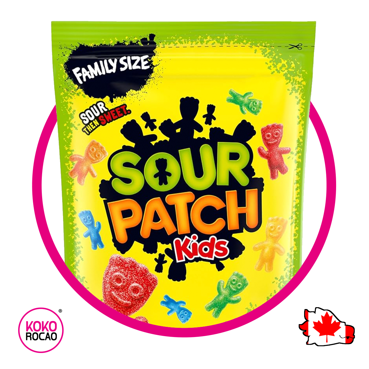 Bolsa de Sour Patch Kids 816 g