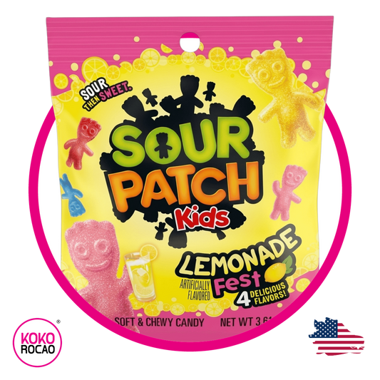 Bolsa de Sour Patch Kids Lemonade Fest 102 g