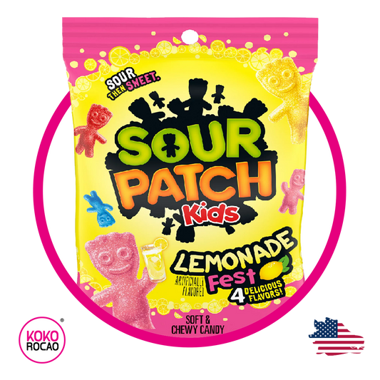 Bolsa de Sour Patch Lemonade Fest 227 g