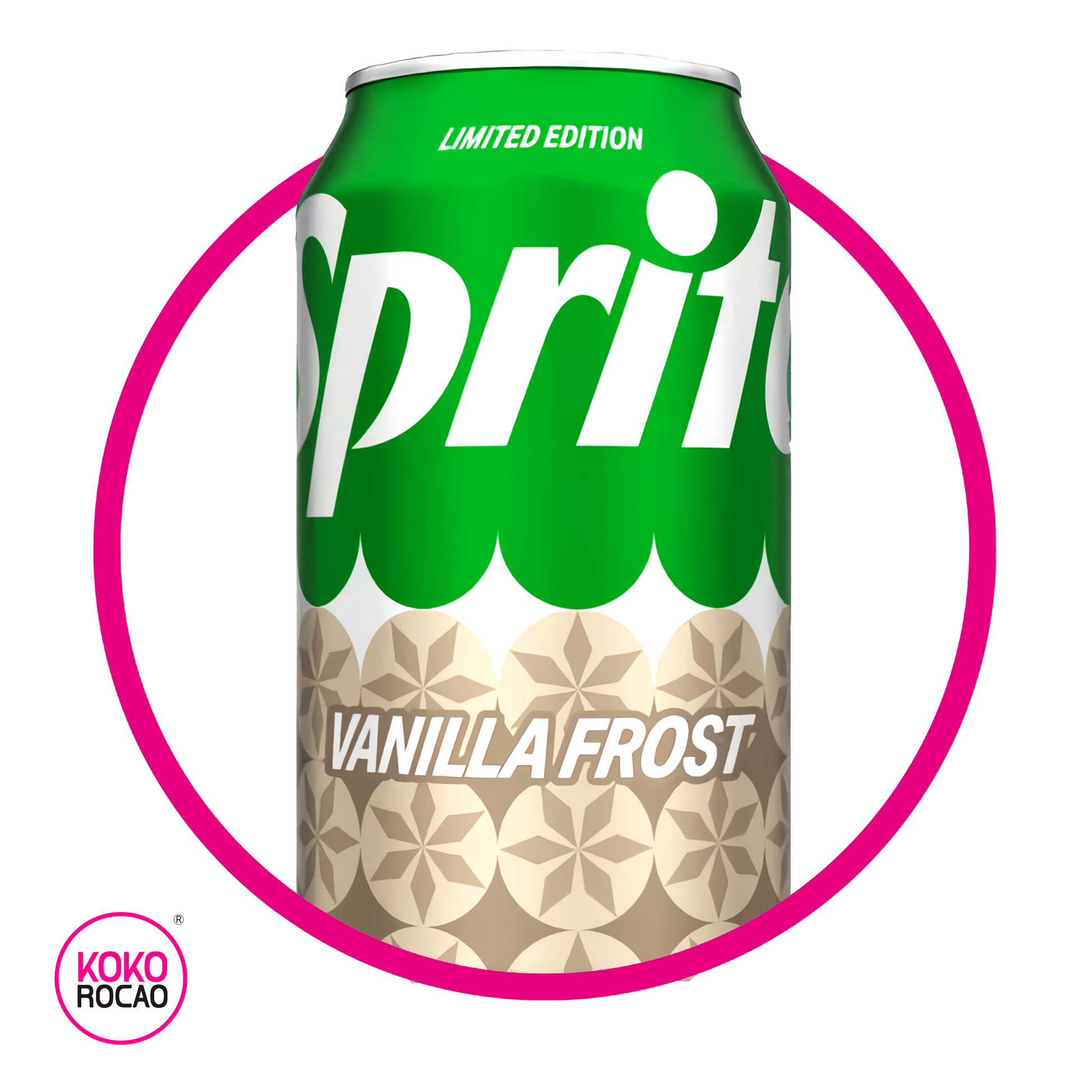 Lata de Sprite Vainilla Frost 355 ml