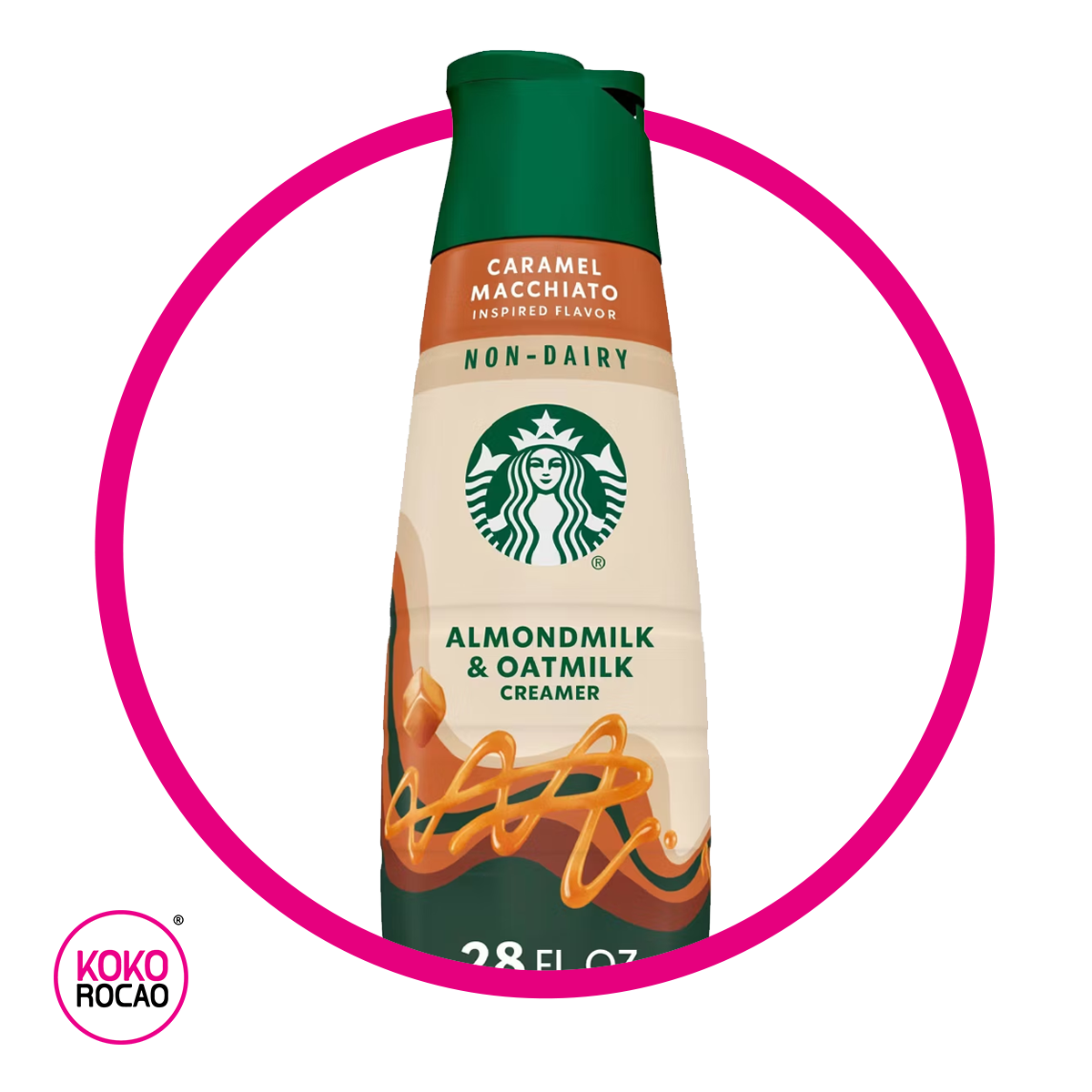 Botella de Starbucks Creamer Caramel Macchiato 828 ml