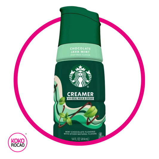 Botella de Starbucks Creamer Java Mint 414 ml