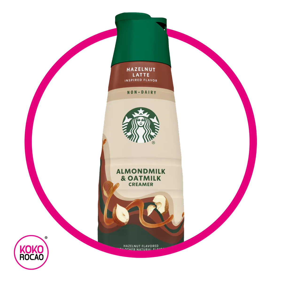 Botella de Starbucks Creamer Hazelnut Latte Almond 828 ml