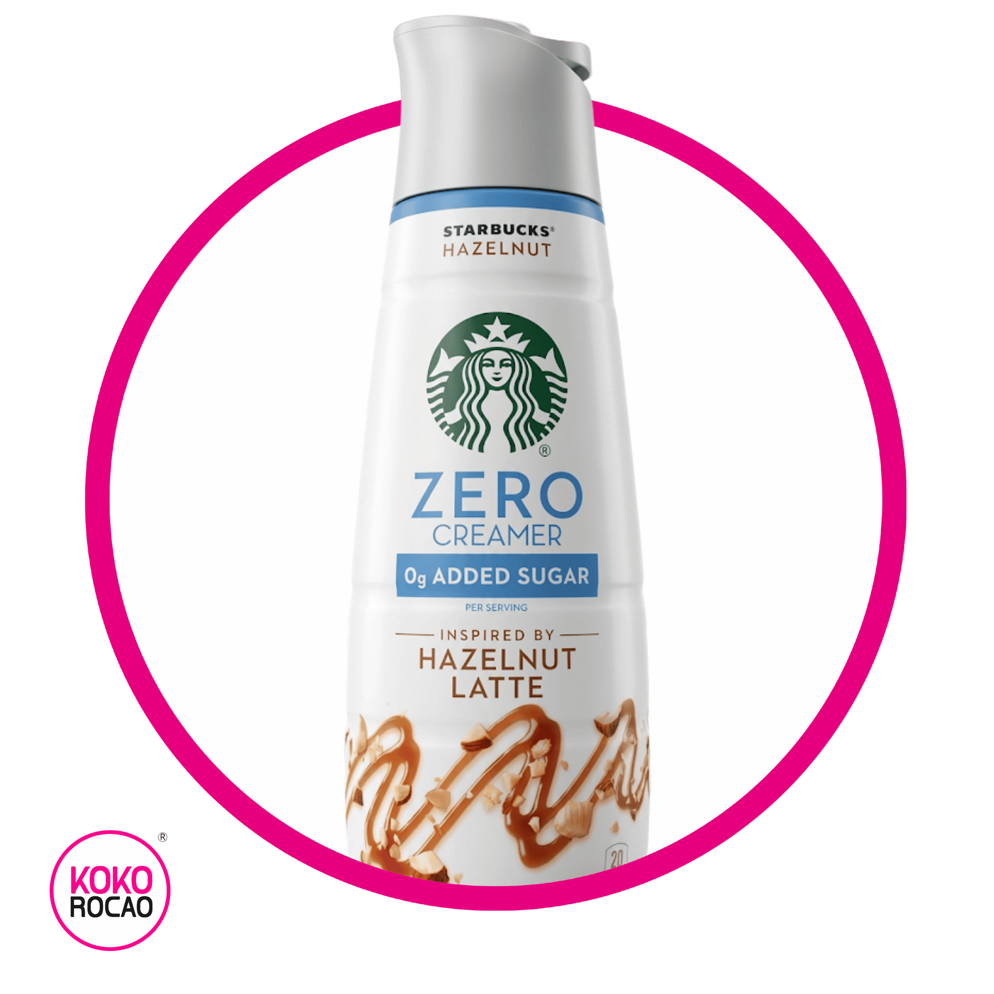 Starbucks Creamer Hazelnut Latte Zero 828 ml