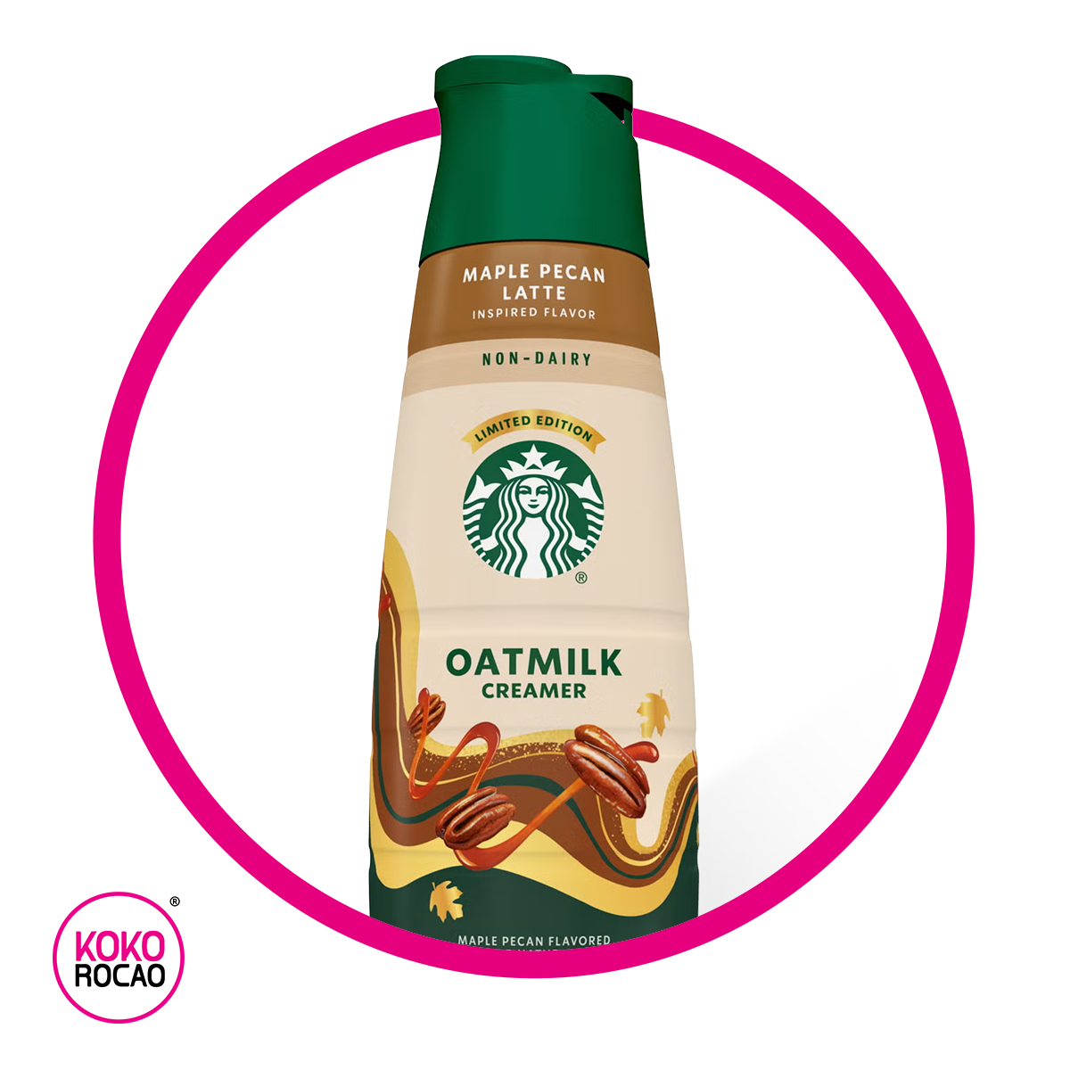 Botella de Starbucks Creamer Maple Pecan Late 828 ml