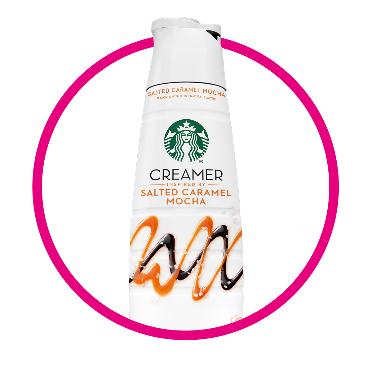 Botella de Starbucks Creamer Salted Mocha Caramel 828 ml