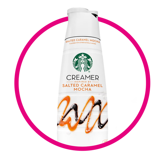 Botella de Starbucks Creamer Salted Mocha Caramel 828 ml