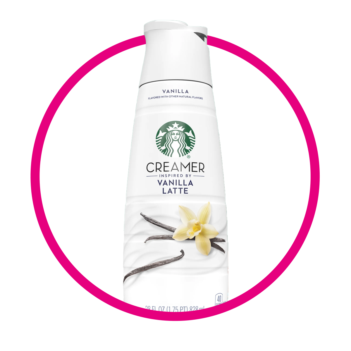 Botella de Starbucks Creamer Vanilla Latte 828 ml