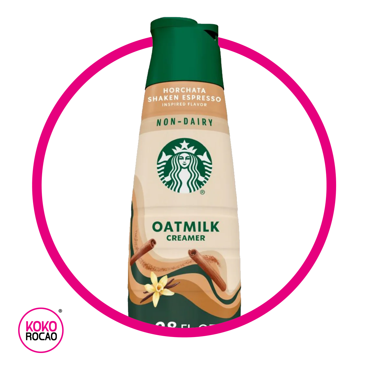 Botella de Starbucks Horchata Creamer Oat 828 ml