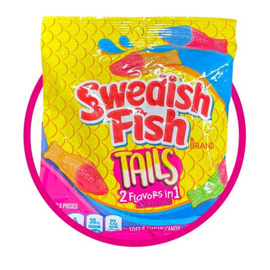 Bolsa de Swedish Fish Tails 102 g