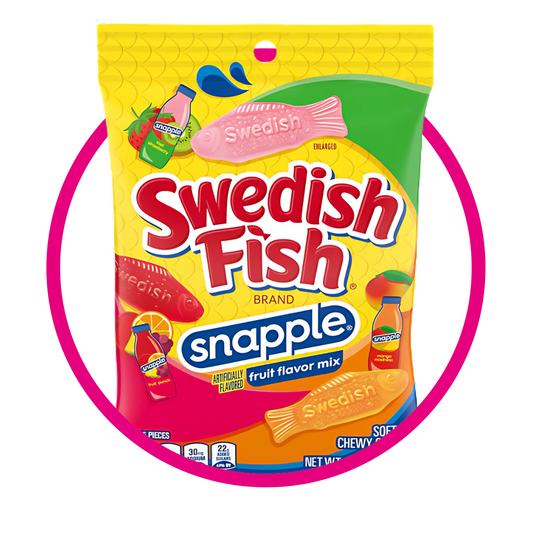 Bolsa de Sweedish Fish Snapple 102 g