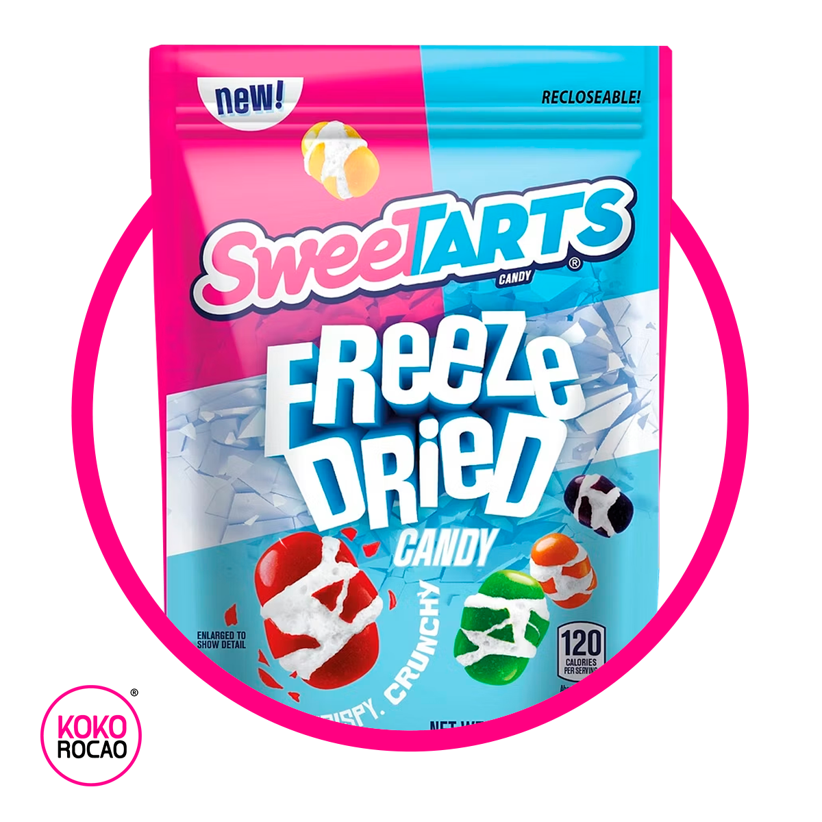 Bolsa de SweeTARTS Freeze Dried 113 g