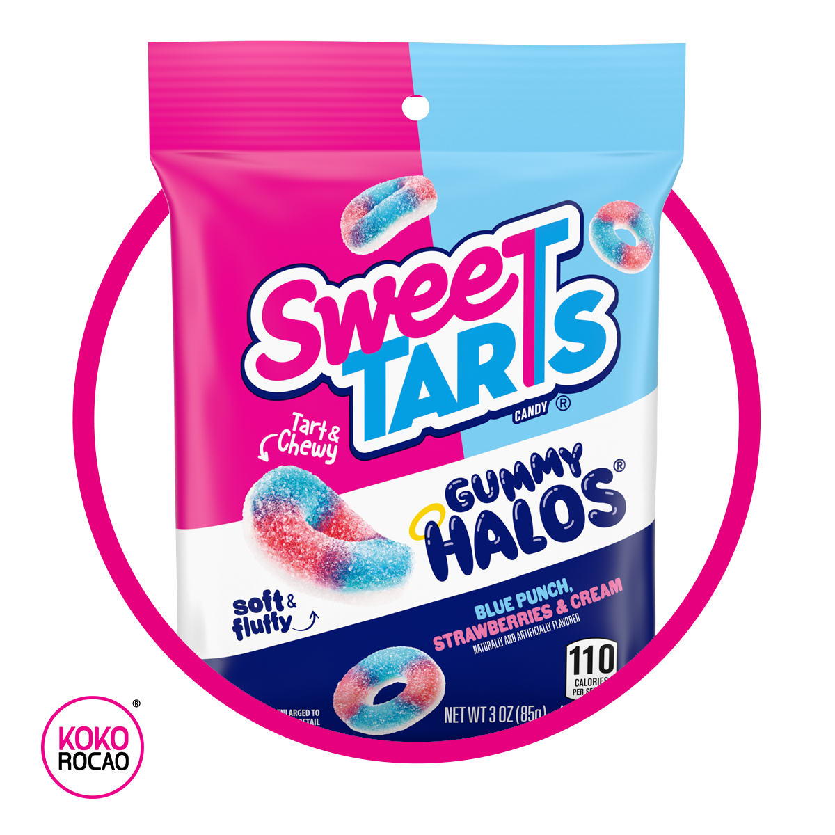Bolsa de SweeTARTS Halos 85 g