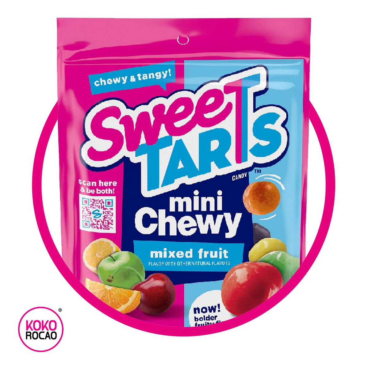 Bolsa de SweeTARTS Mini Chewy Mixed 340 g