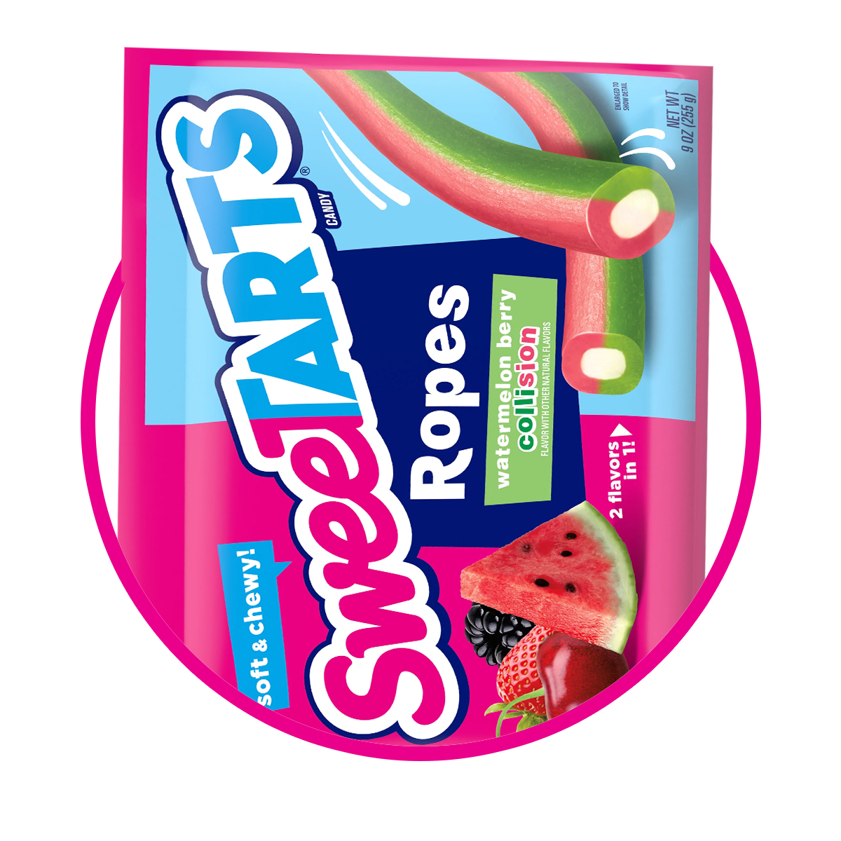 Bolsa de SweeTARTS Ropes Collision 255 g