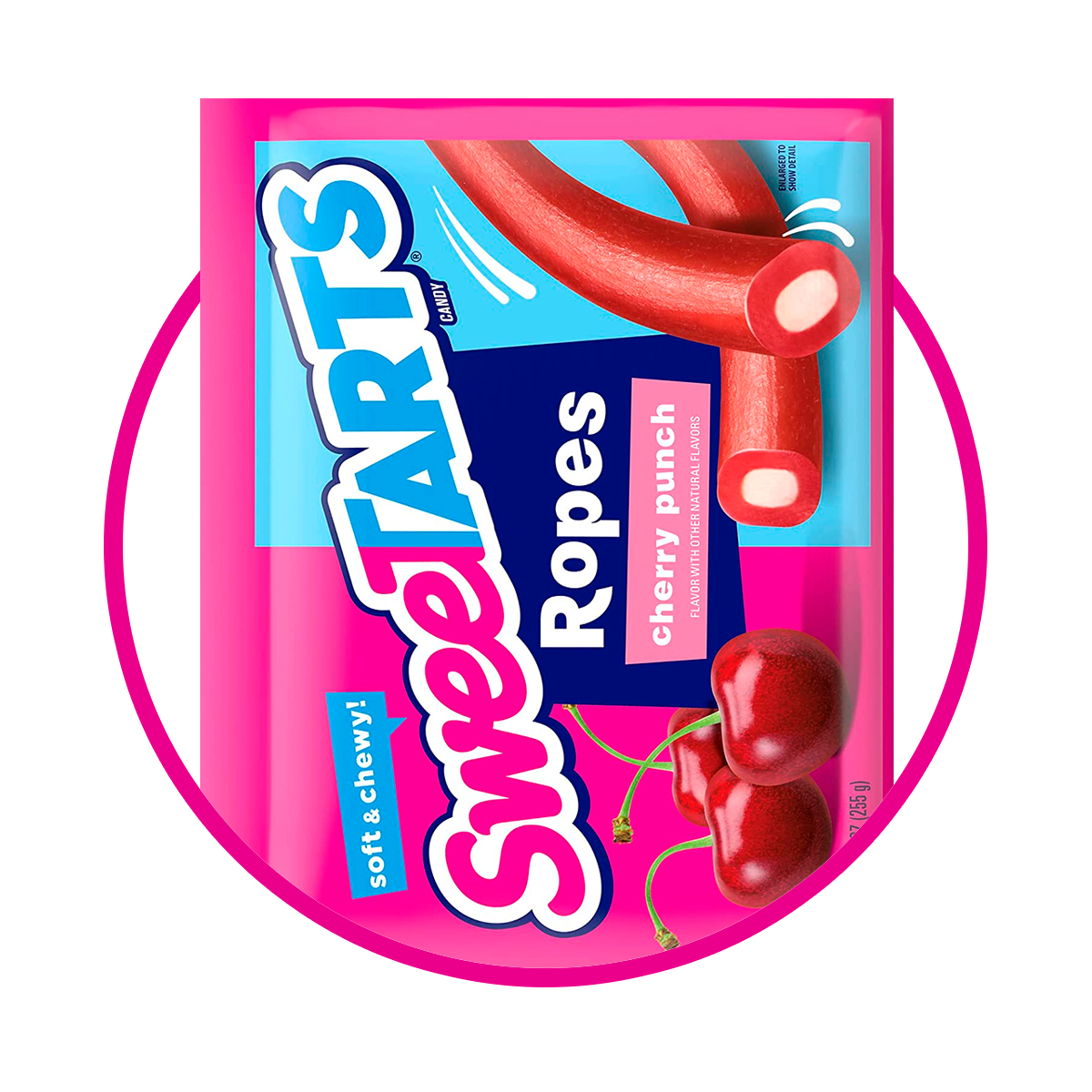 Bolsa de SweeTARTS Ropes Cherry Punch 255 g