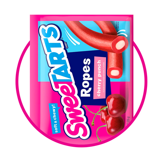 Bolsa de SweeTARTS Ropes Cherry Punch 255 g