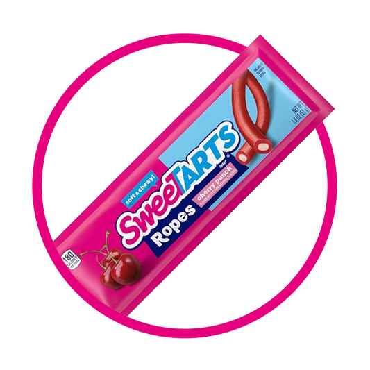 Bolsa de SweeTARTS Ropes Cherry Punch 51 g