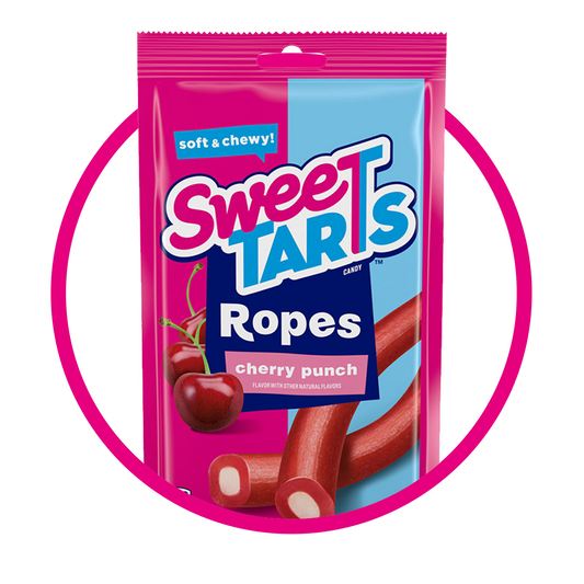 Bolsa de SweeTARTS Ropes Cherry Punch 85 g