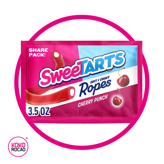 Bolsa de SweeTARTS Ropes Cherry Punch 99 g