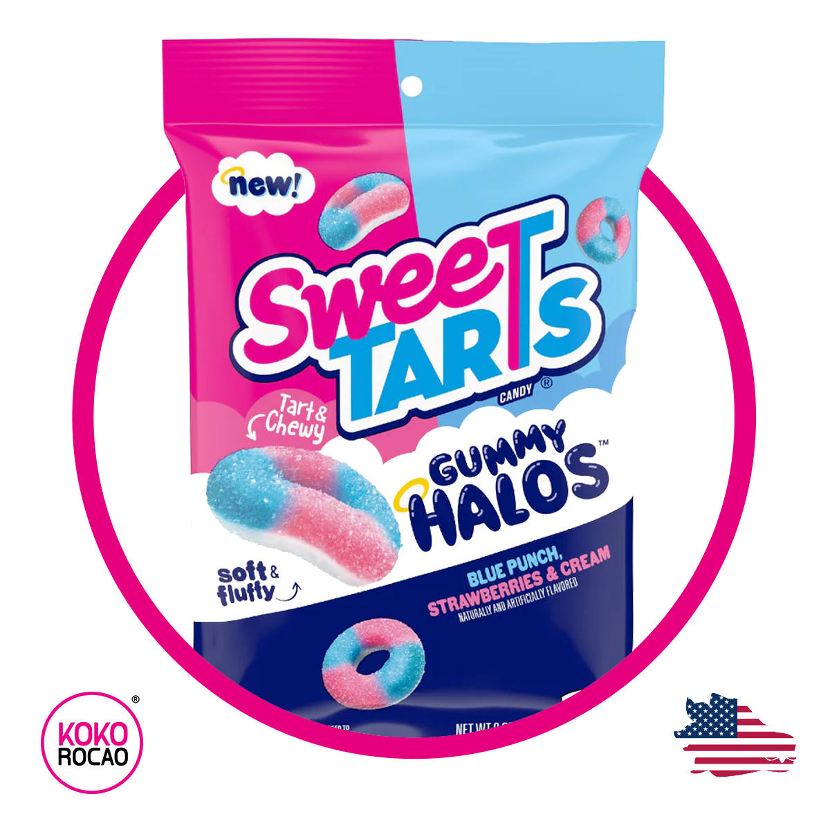 Bolsa de SweeTARTS Halos 170 g