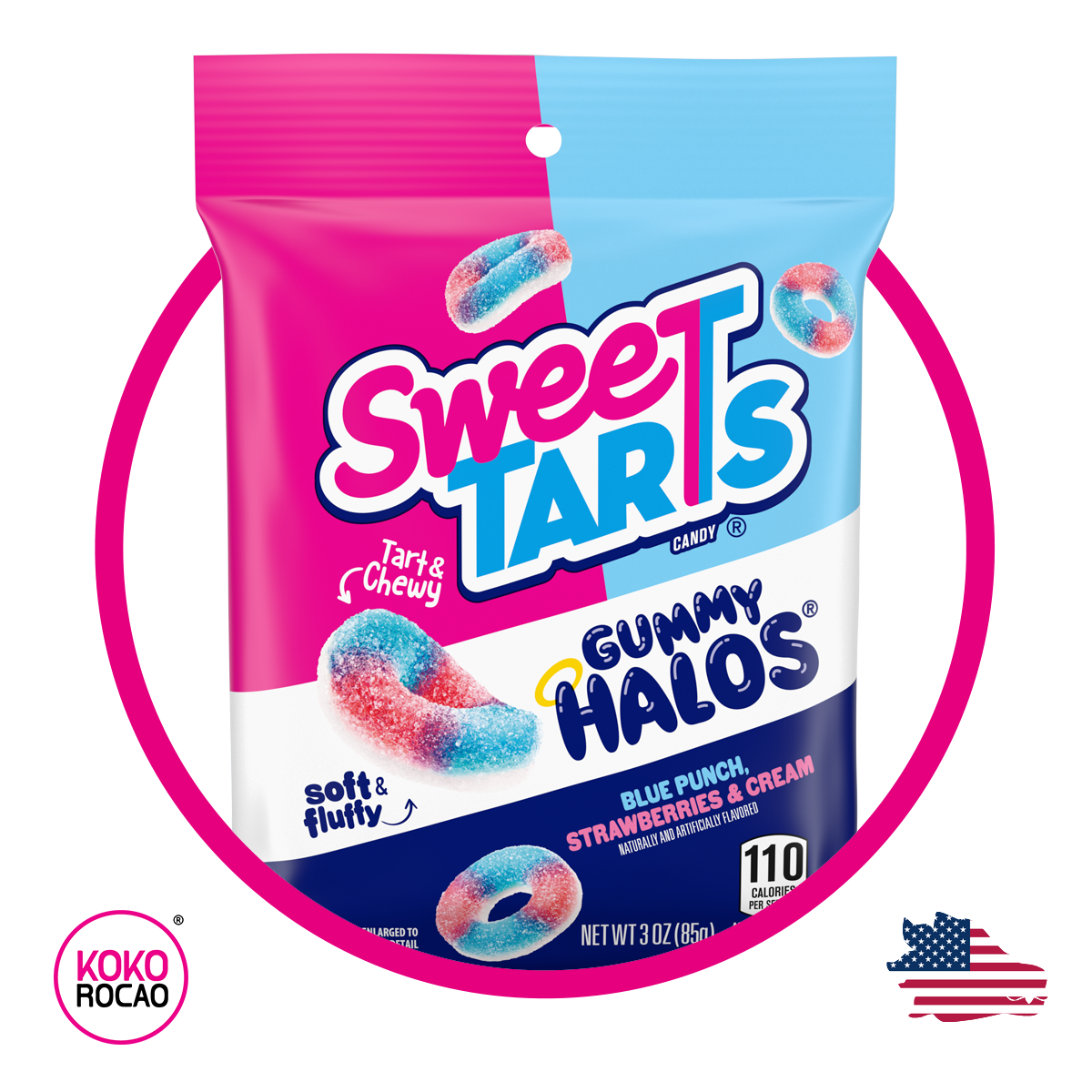 Bolsa de SweeTARTS Halos 85 g