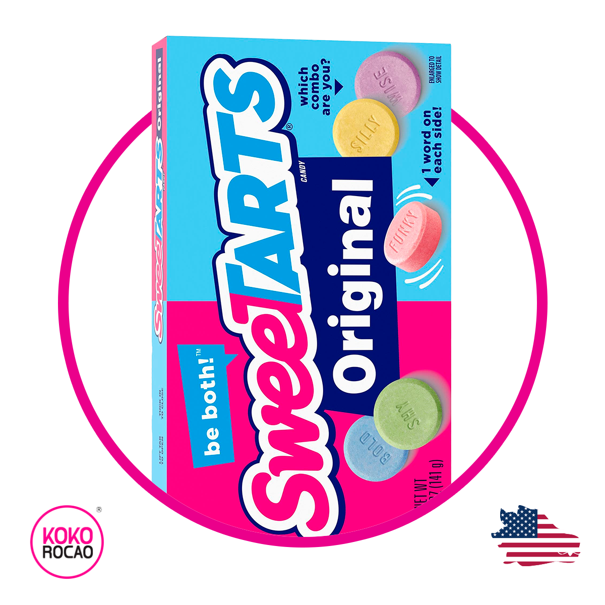 Caja de SweeTARTS Original Pastilla 141 g