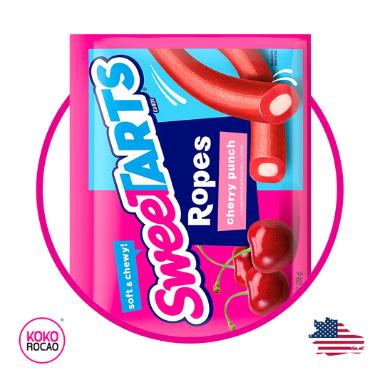 Bolsa de SweeTARTS Ropes Cherry Punch 255 g