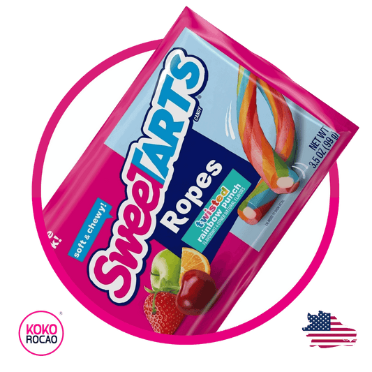 Bolsa de SweeTARTS Twisted Ropes 99 g