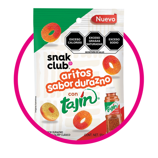 Bolsa de Tajin Halos Peach 55 g