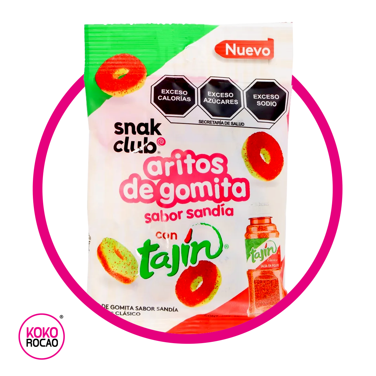 Bolsa de Tajin Halos Watermelon 55 g