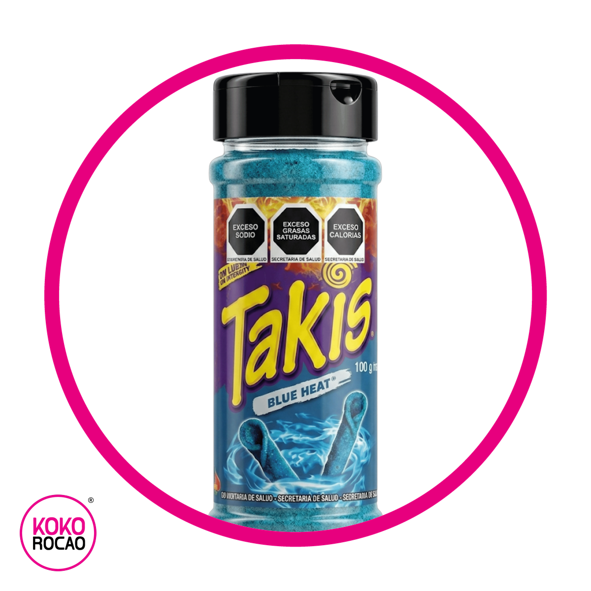 Bote de Takis Polvo Blue Heat