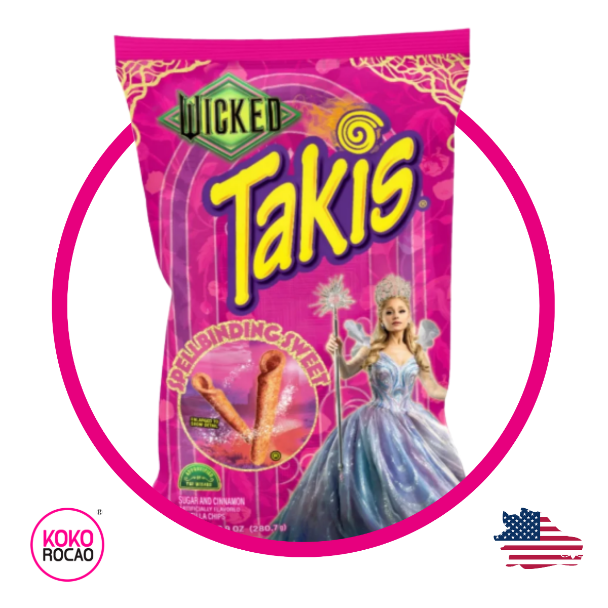Bolsa de Takis Wicked Spellbinding Sweet 280.7 g