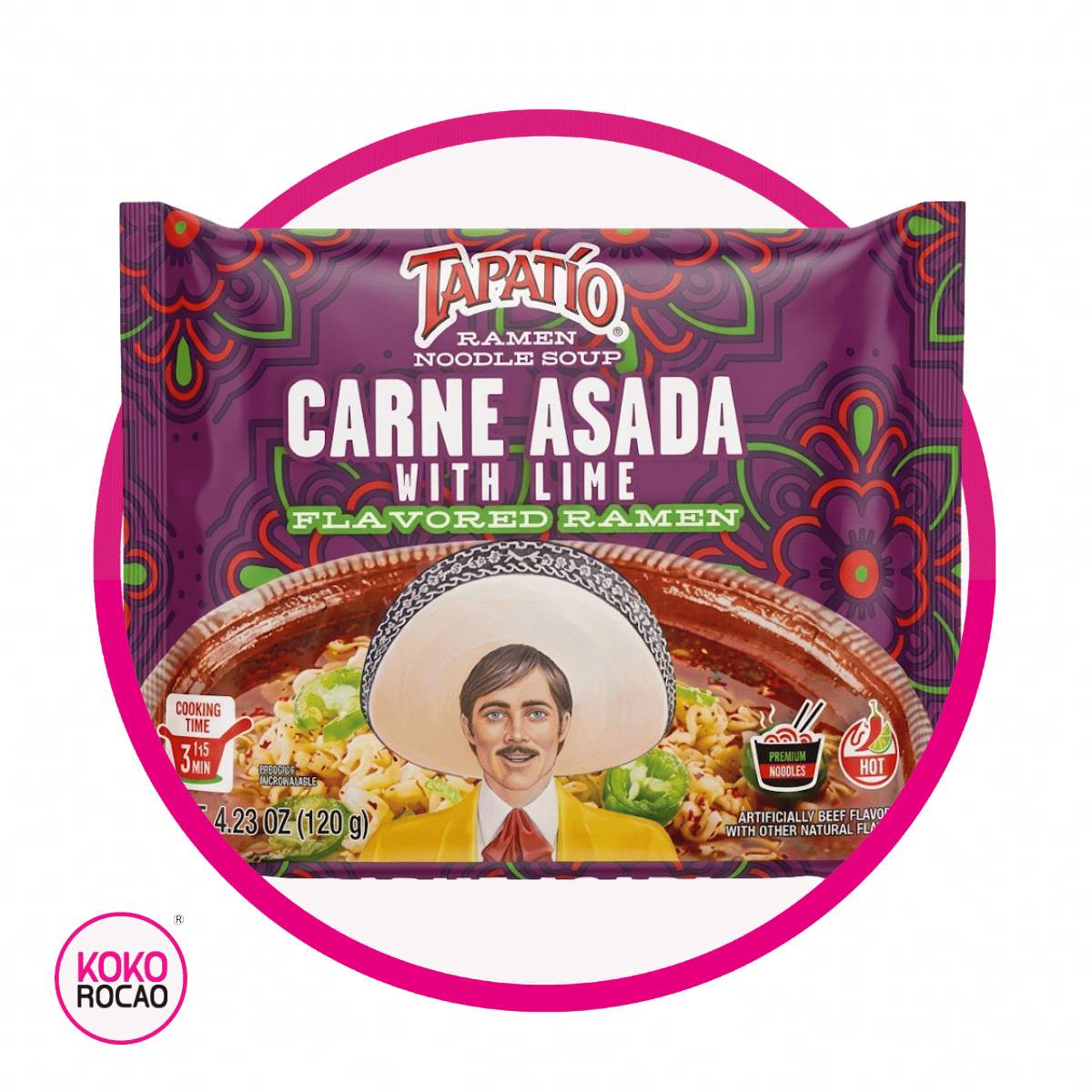 Bolsa de Tapatio Carne Asada 120 g