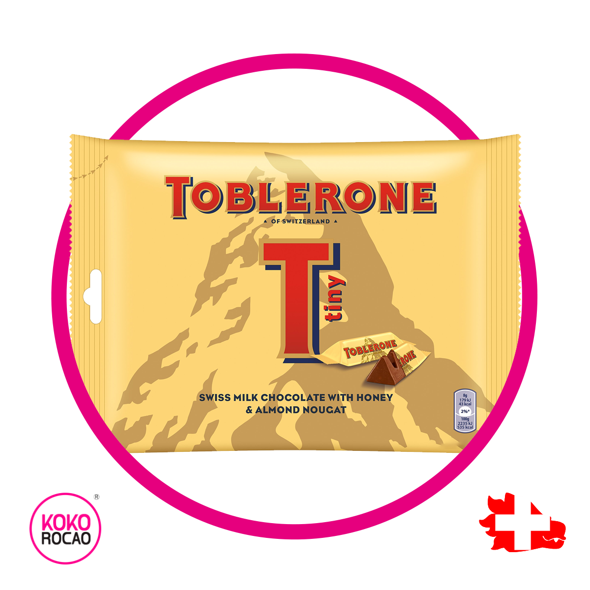 Bolsa de Toblerone Tiny 280 g