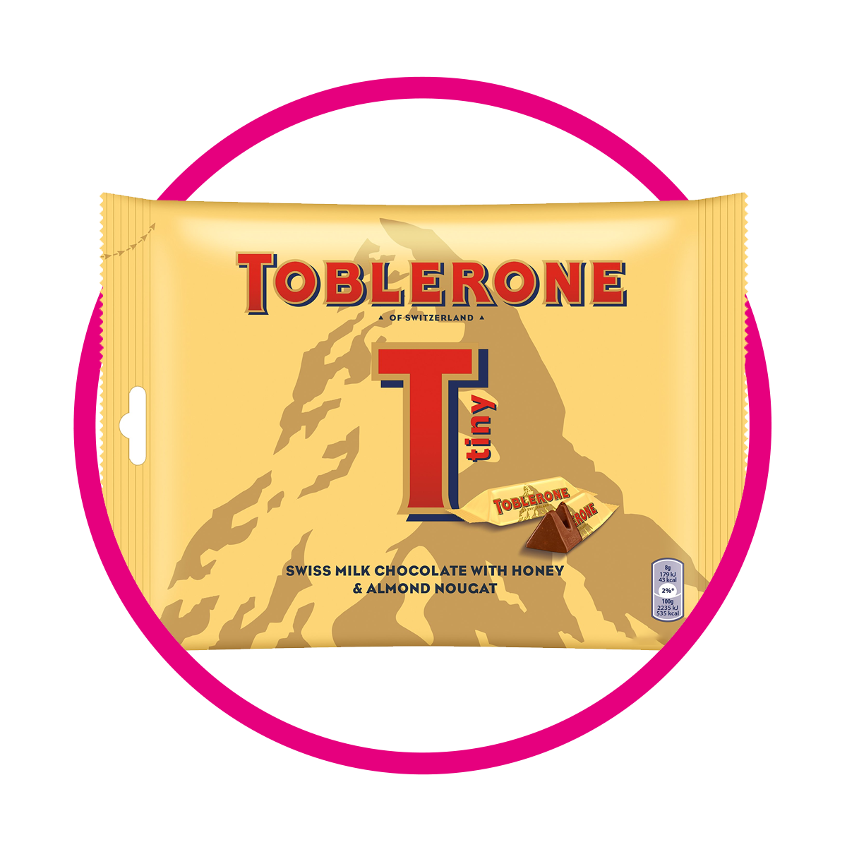 Bolsa de Toblerone Tiny 280 g