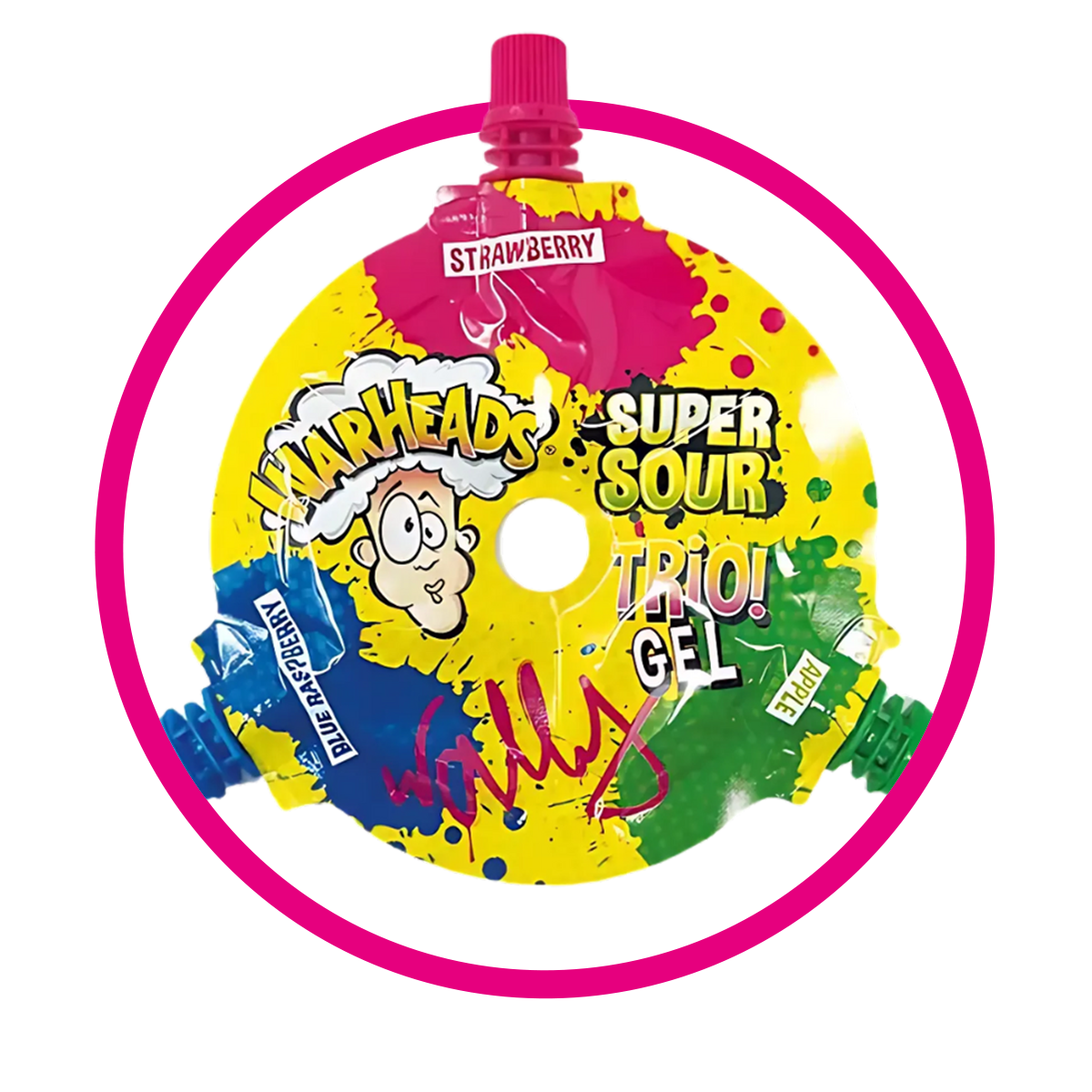 Bolsa de Trio Gel Warheads Liquid 51 g