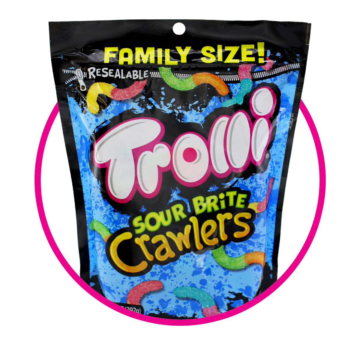 Bolsa de Trolli Sour Brite Crawlers 396 g