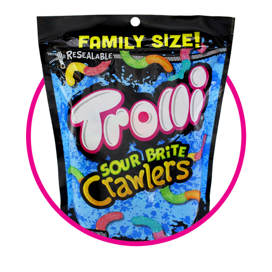 Bolsa de Trolli Sour Brite Crawlers 396 g