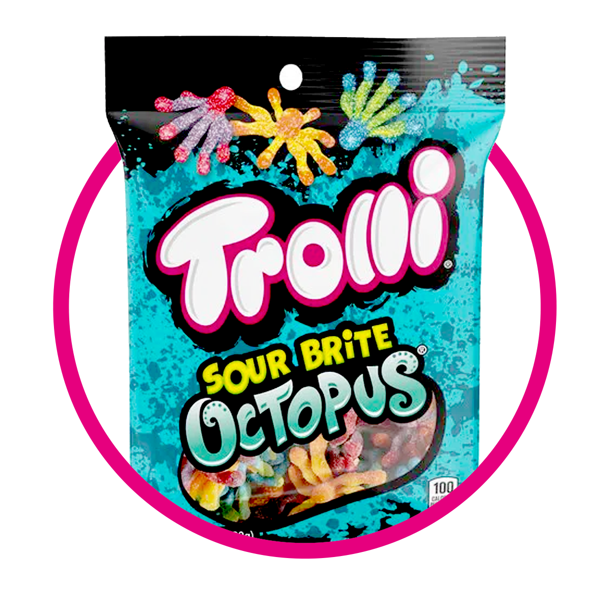 Bolsa de Trolli Sour Brite Octopus 120 g