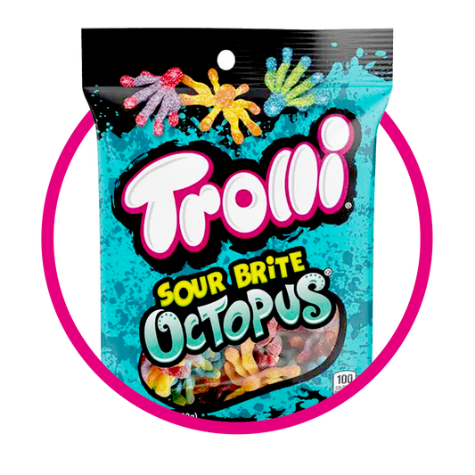 Bolsa de Trolli Sour Brite Octopus 120 g